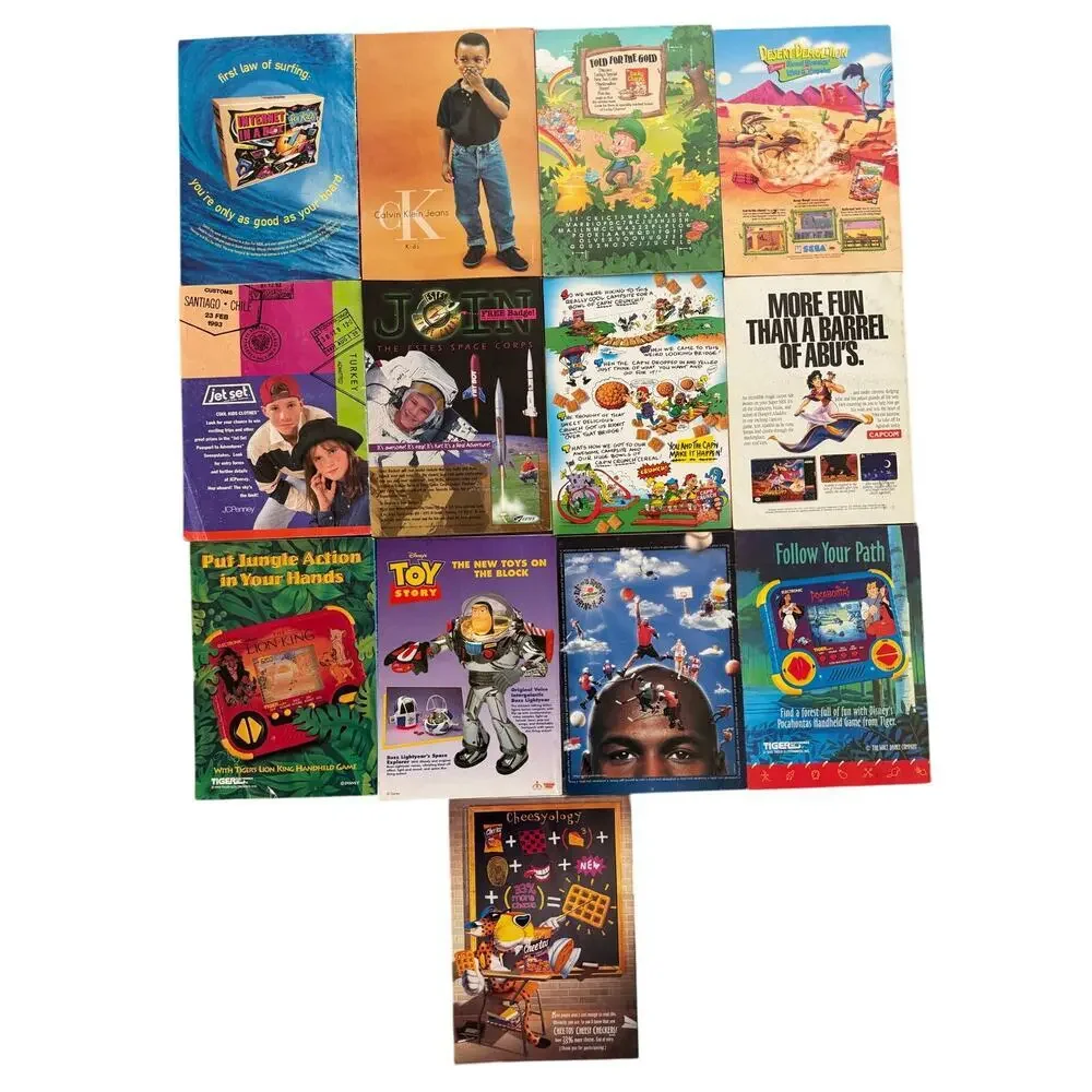 Lot of 13 Disney Adventures Magazines Nostalgia Ephemera 1990s Lion King X-Men